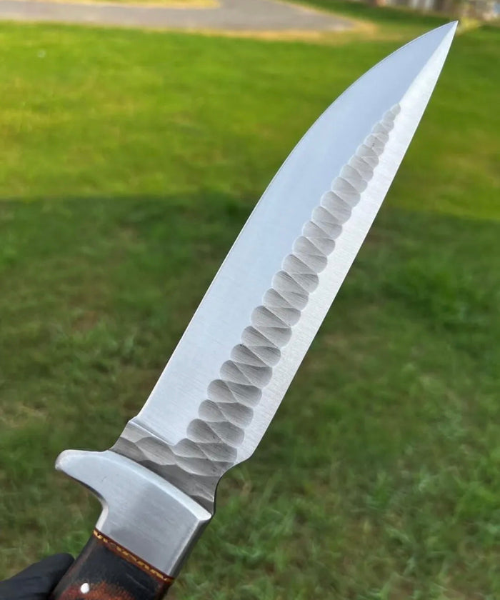 Fixed Blade Hand Forged D2 Steel Camping knife cskforged
