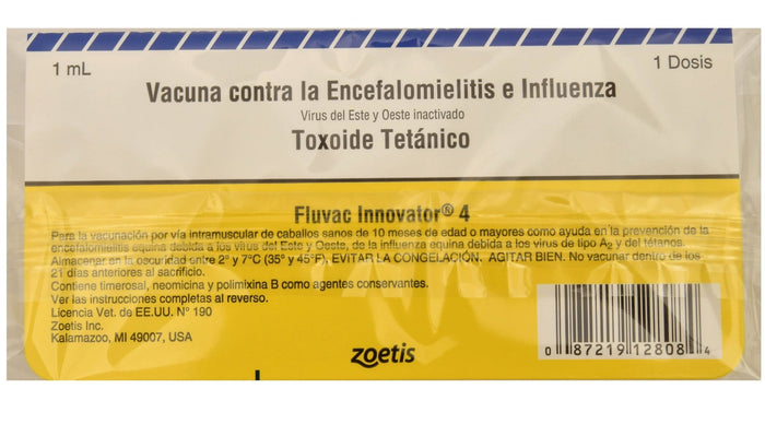 Fluvac Innovator 4 Horse Vaccine - F7FP - 1 Dose - 2