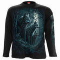 FOREST GUARDIANS - Longsleeve T-Shirt Black Spiral USA