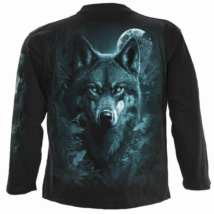 FOREST GUARDIANS - Longsleeve T-Shirt Black Spiral USA