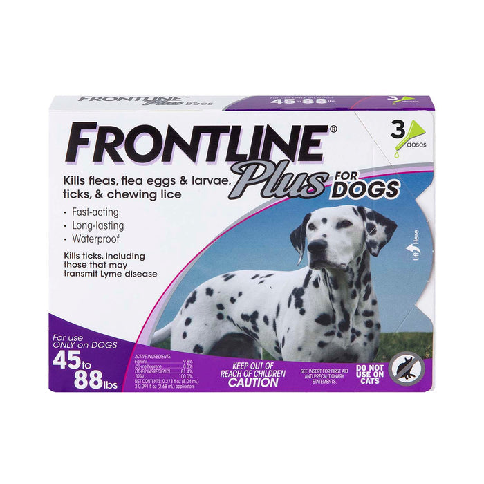 45-88 lbs / 3 Pack (3 Month Supply)