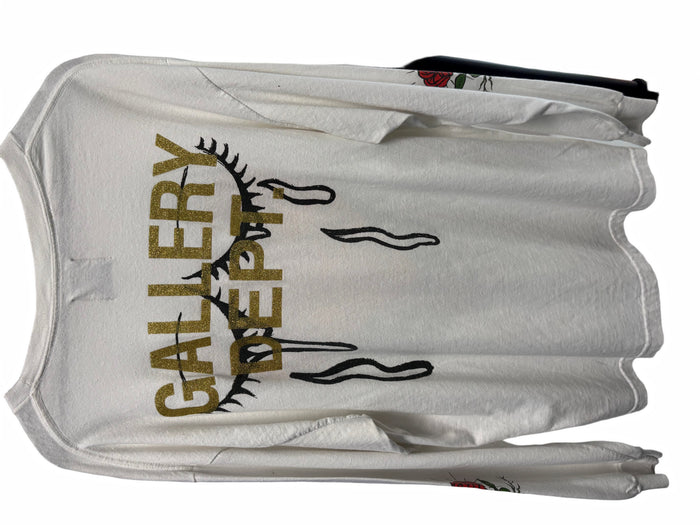 Gallery Dept. Puzzle Heart L/S Tee White