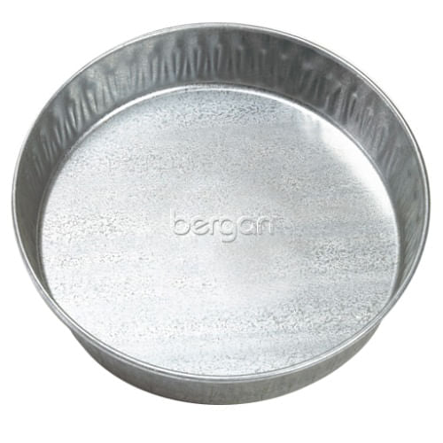 Galvanized Pet Feeder, 3 qt - 010BER-11897 - Gray - 3 qt - 1
