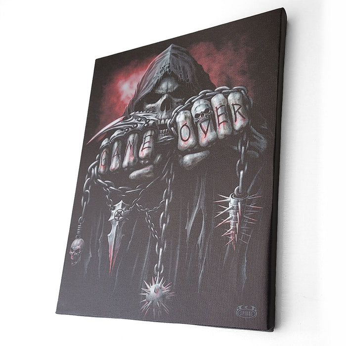 GAME OVER - Canvas Poster 25x19cm Spiral USA