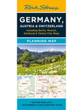 Germany, Austria & Switzerland Planning Map