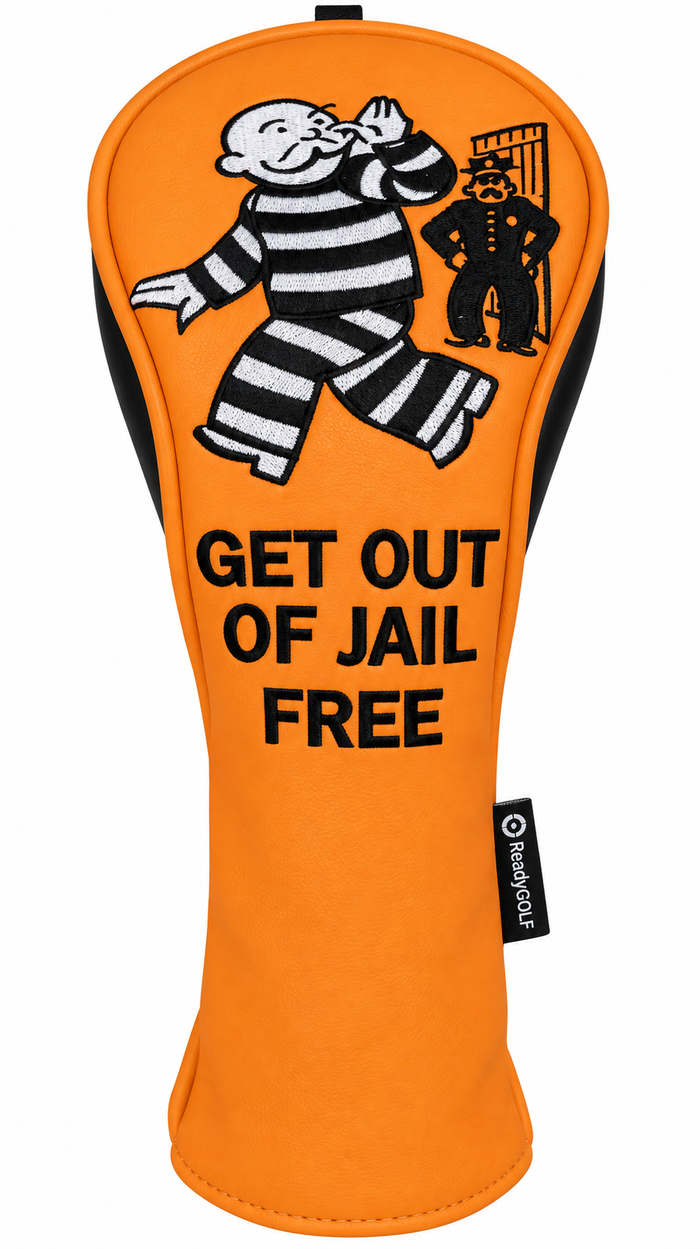 Get Out of Jail Free Hybrid Headcover by ReadyGOLF ReadyGOLF LLC