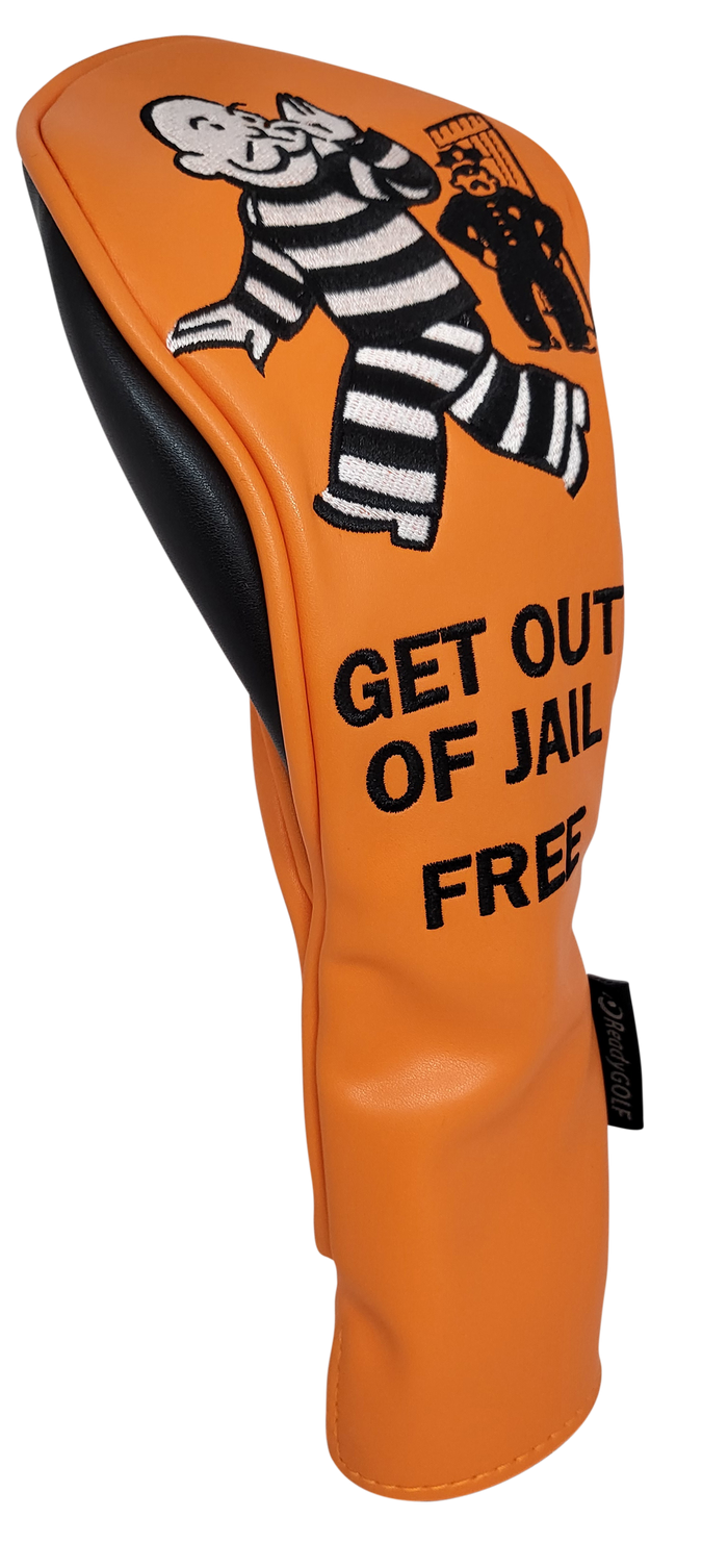 Get Out of Jail Free Hybrid Headcover by ReadyGOLF ReadyGOLF LLC