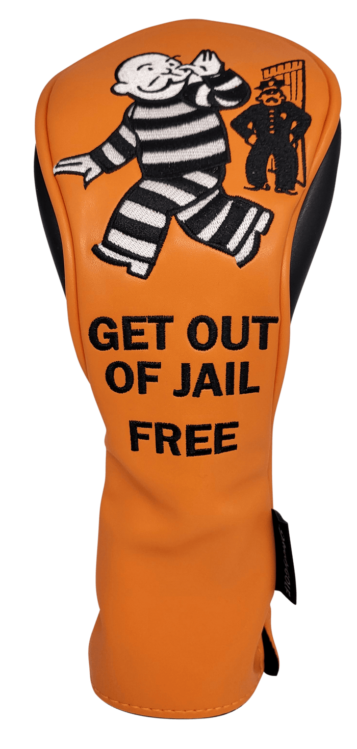 Get Out of Jail Free Hybrid Headcover by ReadyGOLF ReadyGOLF LLC