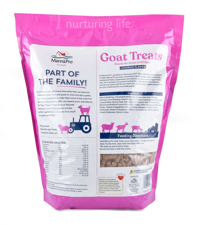 Goat Treats, 6 lb - CAG5 - Licorice - 6 lbs - 2