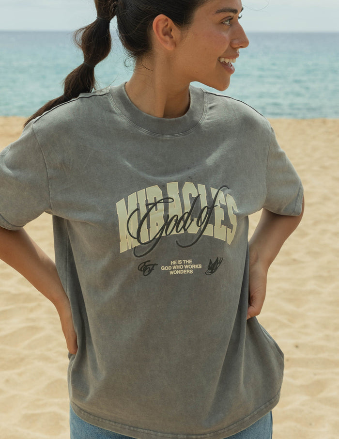 God of Miracles Unisex Tee Elevated Faith