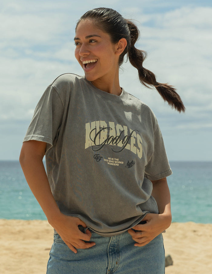 God of Miracles Unisex Tee Elevated Faith