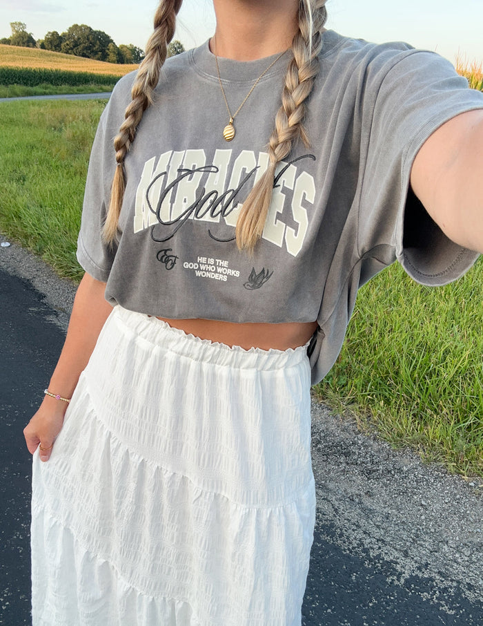 God of Miracles Unisex Tee Elevated Faith