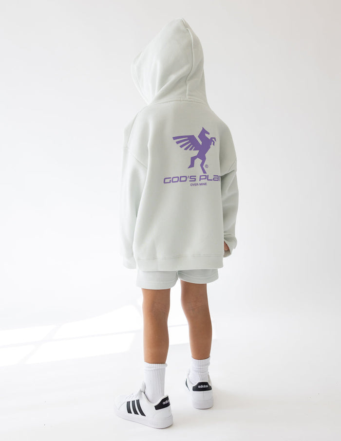 God's Plan Racing Kids Hoodie Elevated Faith