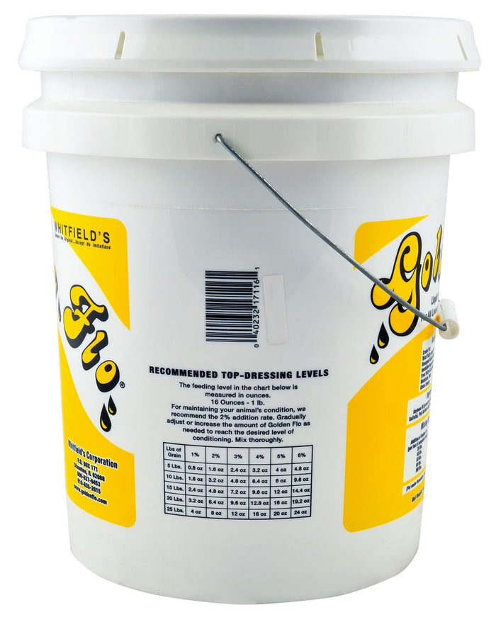 Golden Flo Liquid Energy for Livestock & Equine, 5 Gallon - WAAB - 2
