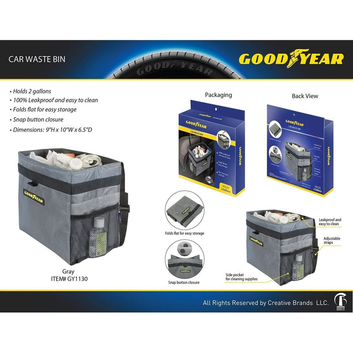 Goodyear Car Waste Bin DailySale