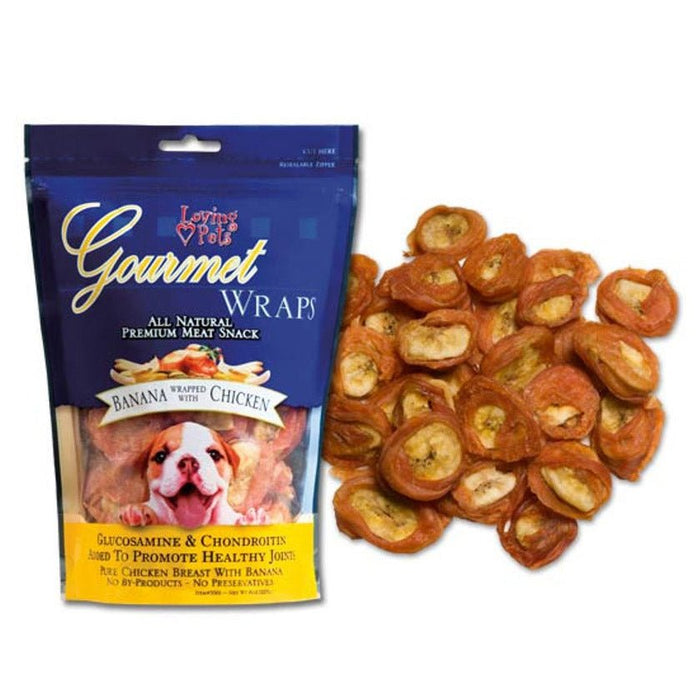 Gourmet Wraps Healthy Dog Treats with Glucosamine & Chondroitin - ZOG2 - Banana - 4