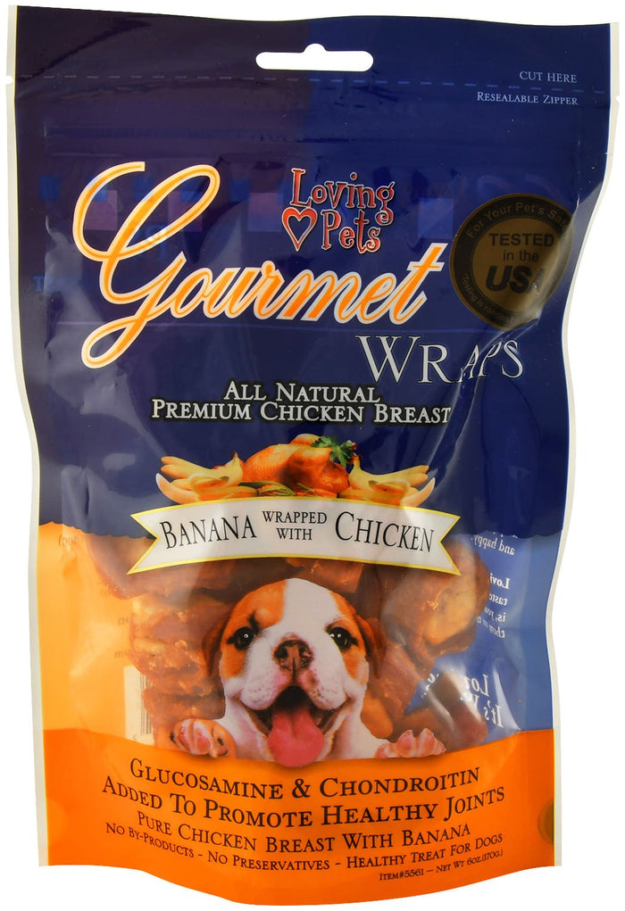 Gourmet Wraps Healthy Dog Treats with Glucosamine & Chondroitin - ZOG1 - Apple - 5