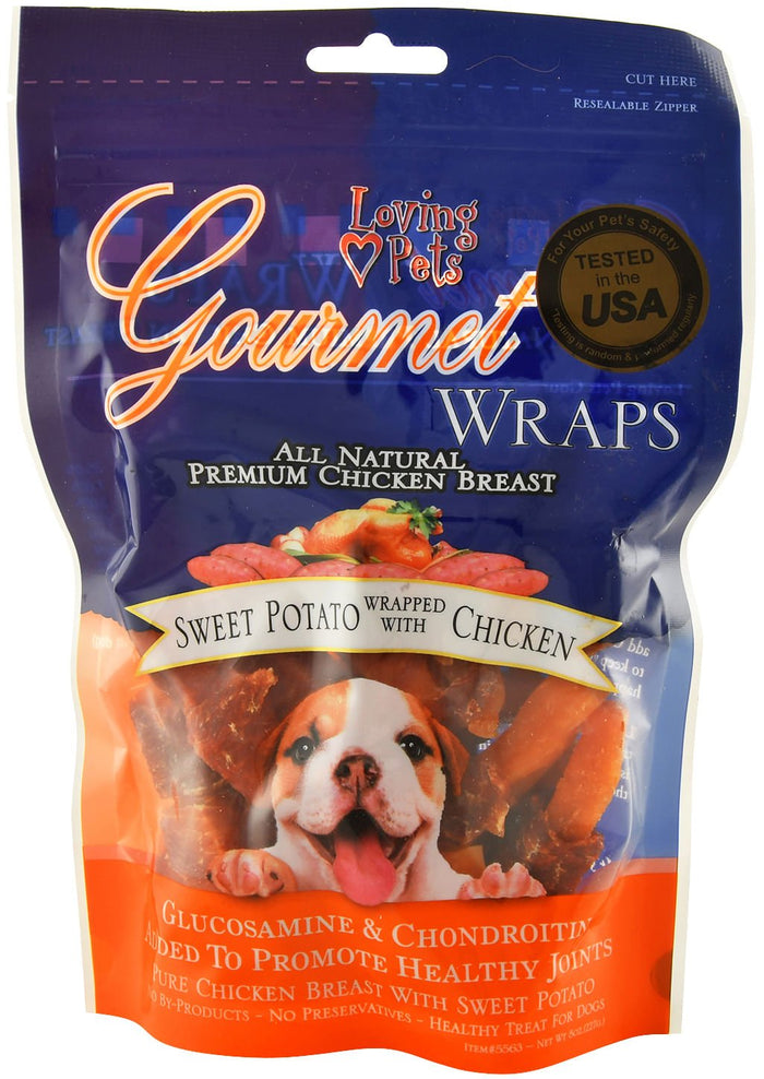 Gourmet Wraps Healthy Dog Treats with Glucosamine & Chondroitin - ZOG1 - Apple - 8