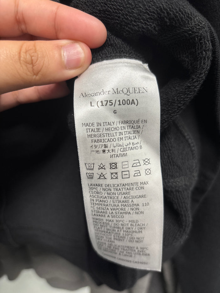 Alexander McQueen Graffiti Logo Hoodie