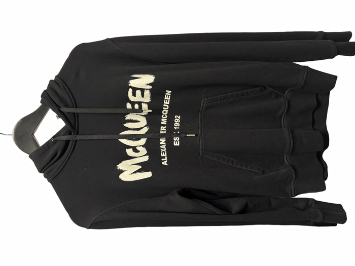 Alexander McQueen Graffiti Logo Hoodie