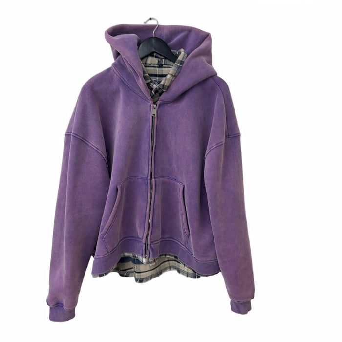 GV Gallery Flannel Zip up hoodie