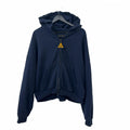 Gv Gallery Navy Blue Zip Up Hoodie