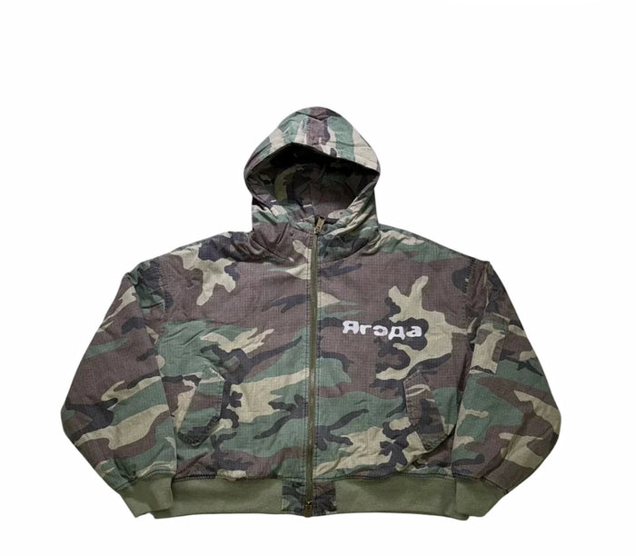 GV Gallery Raspberry New Castle Camo Jacket