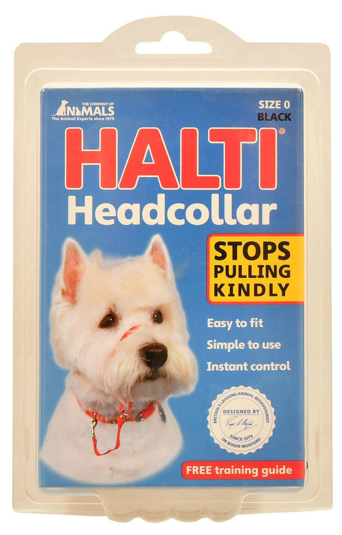 Halti Original Headcollar, Black - TCAPT - Size 0 - 1