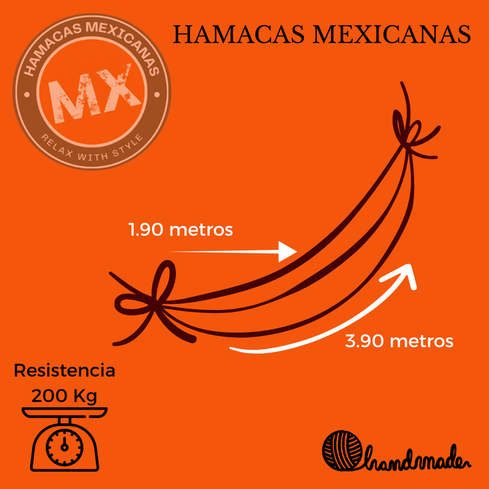 HAMACA TRADICIONAL MULTICOLOR