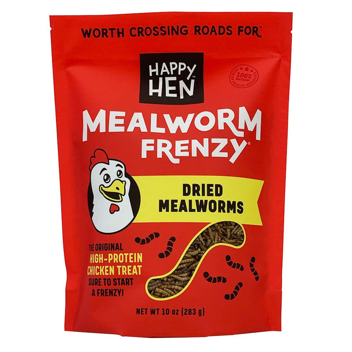 Happy Hen Treats MealWorm Frenzy for Chickens - 002DUV-089-17003 - 30 oz - 1