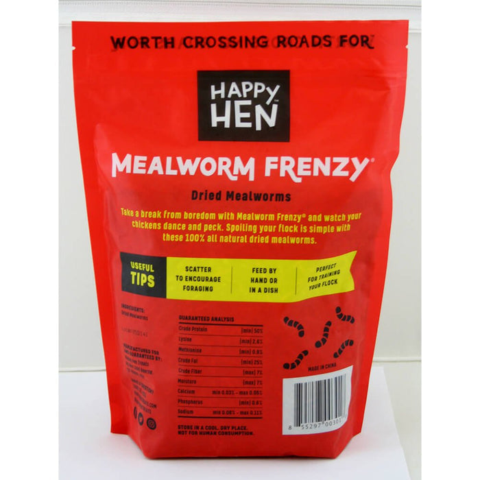 Happy Hen Treats MealWorm Frenzy for Chickens - 002DUV-089-17003 - 30 oz - 4