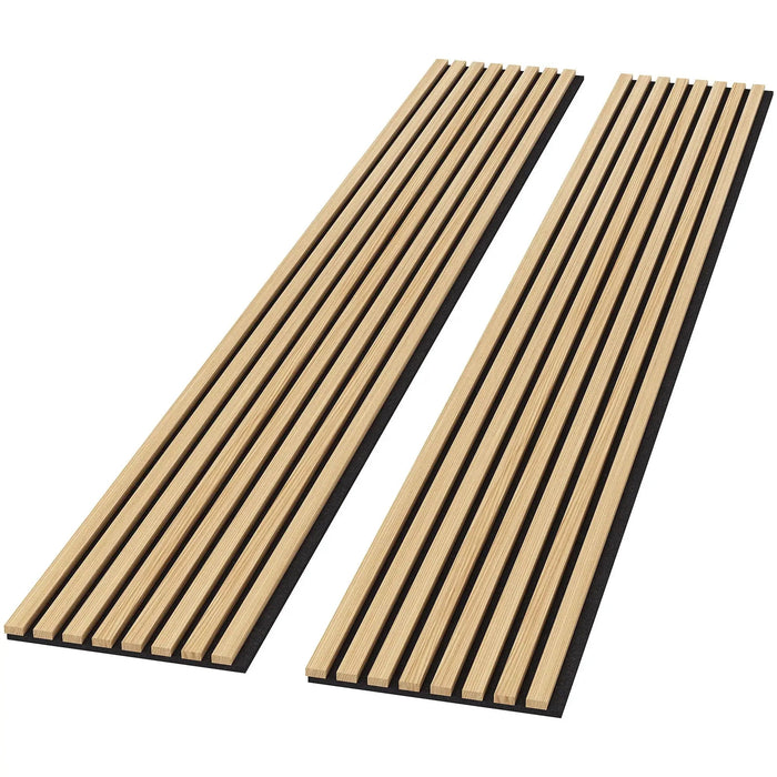 Hausvita Acoustic Solid Wood Slat Wall Panels ( 2 Panels Per Box ) HAUSVITA