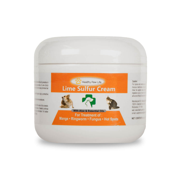 Healthy Paw Life's Lime Sulfur Cream - HP26 - 4oz - 4