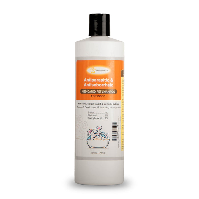 DUPLICATE - HP28 - Healthy Paw Life's Sulfur, Salicylic Acid, Oatmeal Shampoo - HP2A-DUPE - 16oz - 2