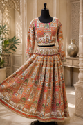 Heavy Embroidered Pakistani Long Frock 2-Piece Suit – Luxury Collection