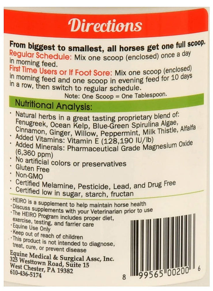 HEIRO Equine Insulin Resistance Supplement - RJMAG - 0.62 lb - 2