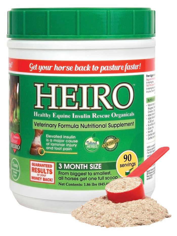 HEIRO Equine Insulin Resistance Supplement - RJMAH - 1.86 lbs - 4