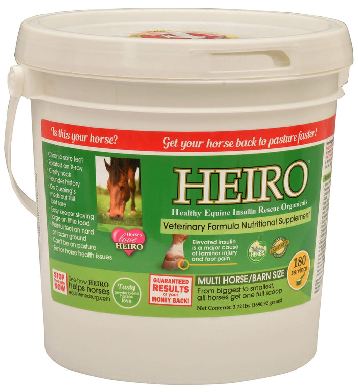 HEIRO Equine Insulin Resistance Supplement - RJMAJ - 3.72 lbs - 5