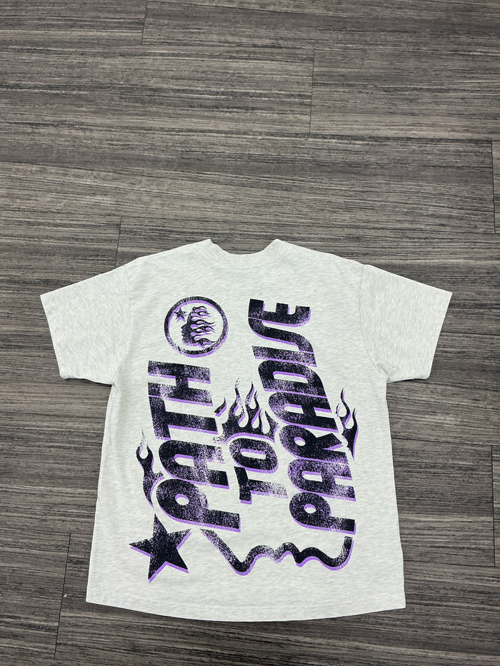 Hellstar Jesus T-Shirt Grey
