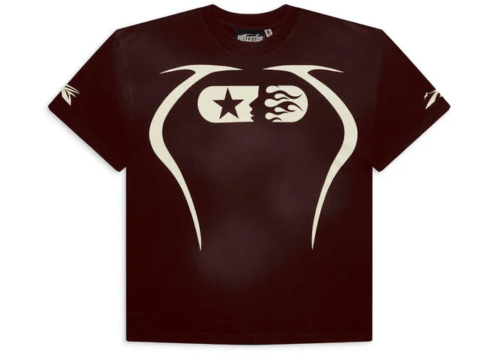Hellstar Warm Up T-Shirt Brown