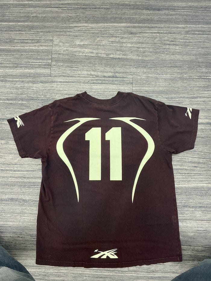 Hellstar Warm Up T-shirt Brown