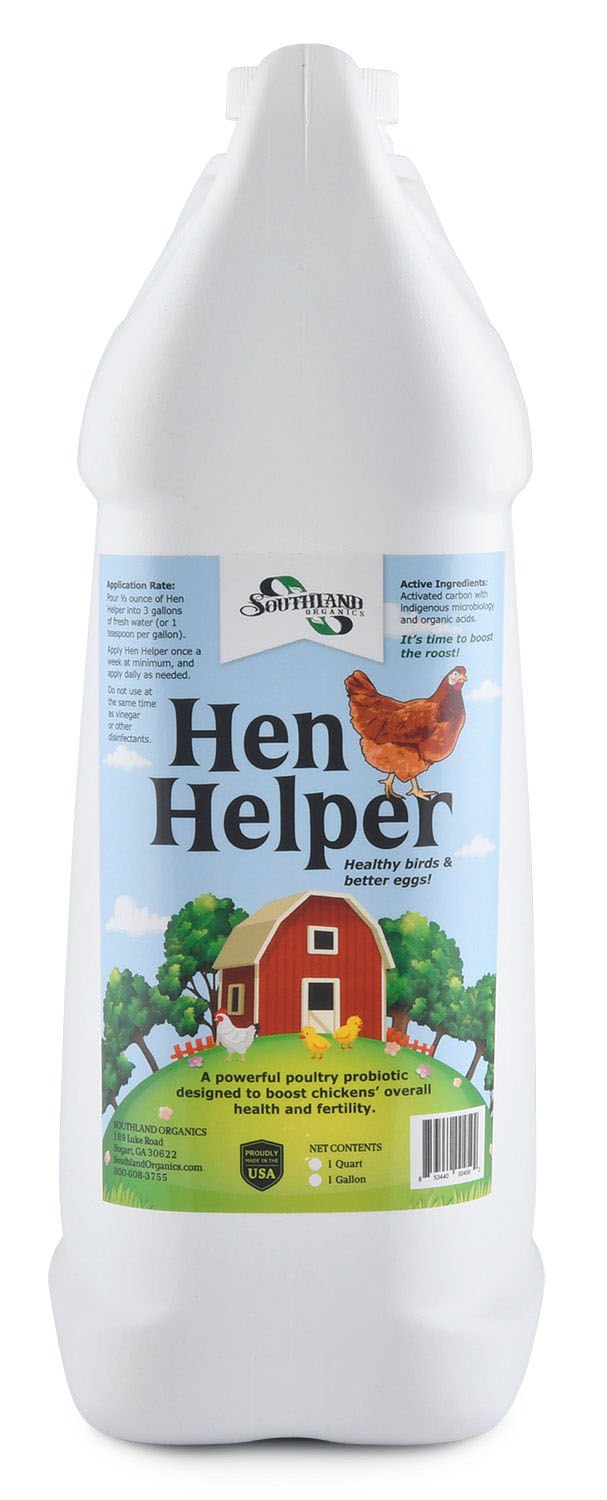 Hen Helper Poultry Probiotic Liquid Supplement - SOUAG - Gallon - 4