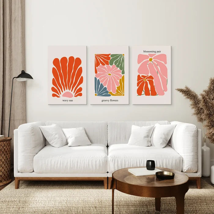 Henri Matisse Flower Market Colorful Poster Wall Art Set