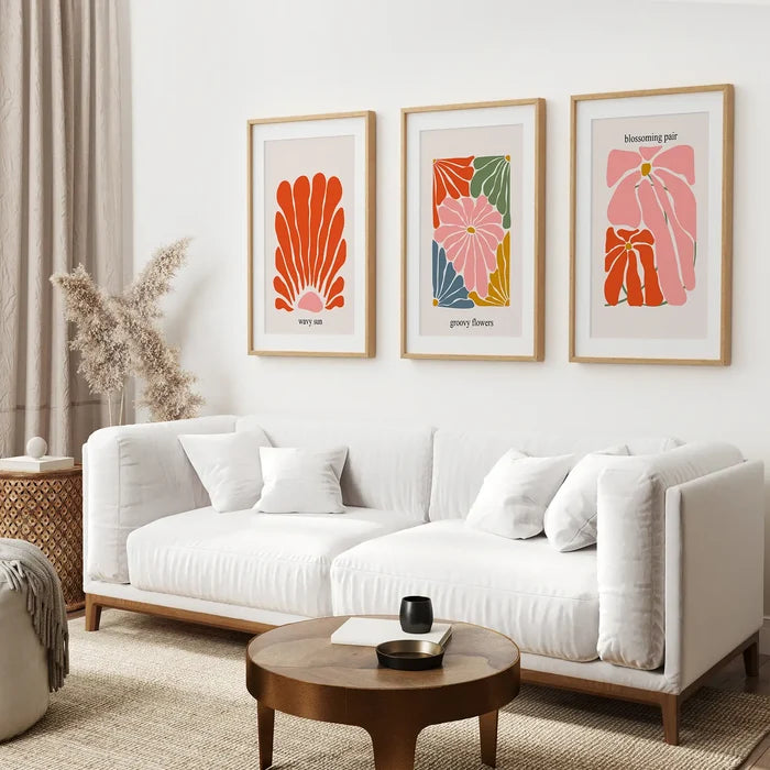 Henri Matisse Flower Market Colorful Poster Wall Art Set