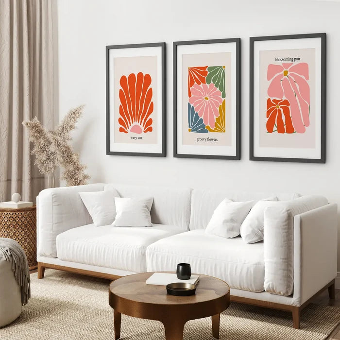 Henri Matisse Flower Market Colorful Poster Wall Art Set