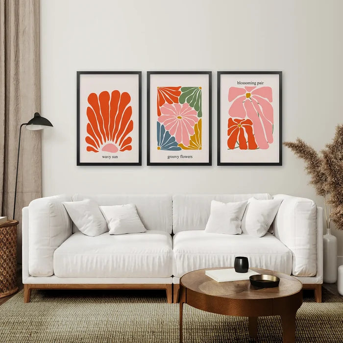 Henri Matisse Flower Market Colorful Poster Wall Art Set