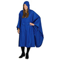 Hide-Away Poncho: Blue