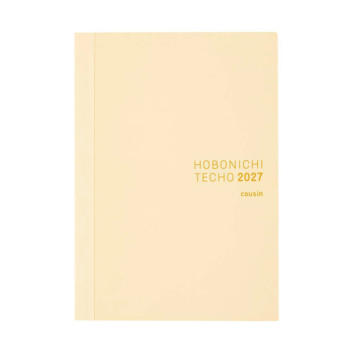 Hobonichi | Agenda Hobonichi Cousin A5 (Inglés) 2027