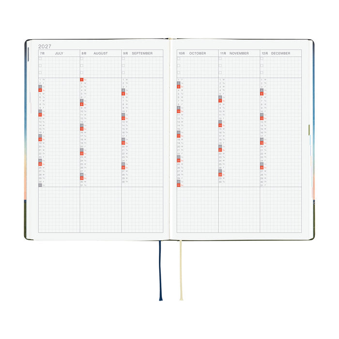 Hobonichi | Agenda Hobonichi HON A5 Hiroko Kubota: String Telephone Until the Moon is Full 2027