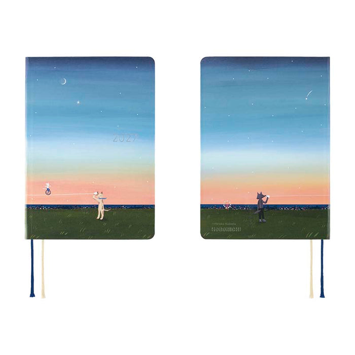 Hobonichi | Agenda Hobonichi HON A6 Hiroko Kubota: String Telephone Until the Moon is Full 2027